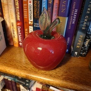 Blown Glass Apple